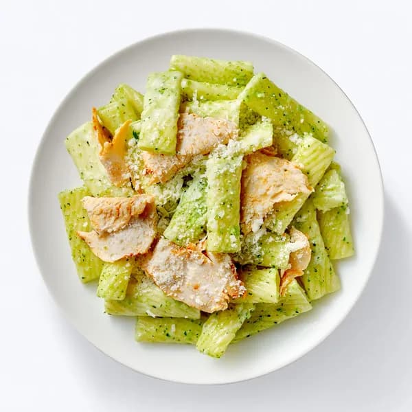 Паста тортильони со сливочно-сырным соусом и куриной грудкой 245 г, Ozon fresh