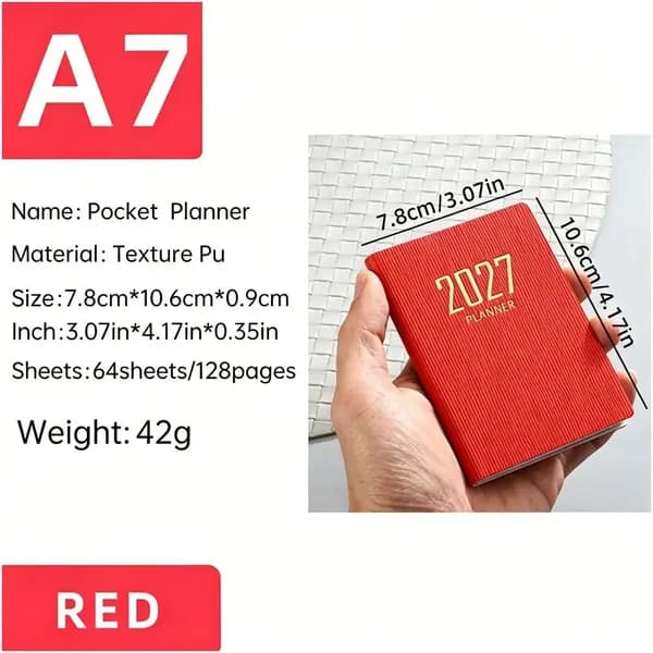 Ежедневник A7, листов: 60