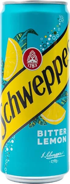 Газированный напиток Schweppes Биттер Лемон, 0,33 л