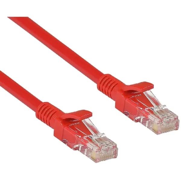 EXEGATE Патч - корд EX258673RUS, UTP - RJ45 - RJ45 - 5e - 1M - RD, 1м, красный