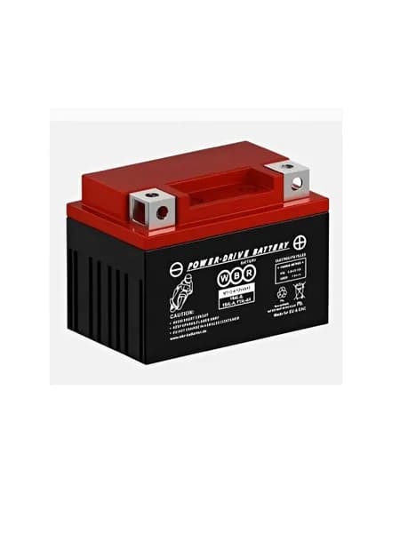 Аккумулятор для мотоцикла WBR SMT 12-4 113х70х85 мм