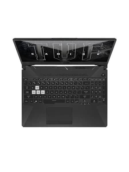 ASUS TUF Gaming FX506 Игровой ноутбук 15.6", Intel Core i5-11400H, RAM 16 ГБ, SSD 256 ГБ, NVIDIA GeForce RTX 3050 для ноутбуков (4 Гб), Windows Home, серый металлик, Английская раскладка