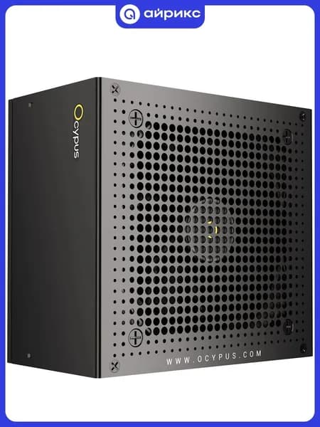 Блок питания OCYPUS Iota P750 (Iota-P750-G1FFBK024X-EU), 750 Вт, АТХ, 20 + 4 pin, черный