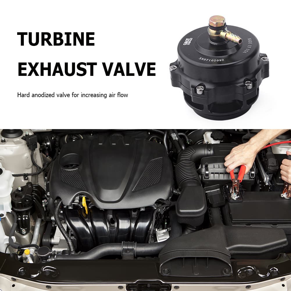 BOV Tial Q 50 мм, 35 PSI, алюминиевый сплав, V-образный фланец