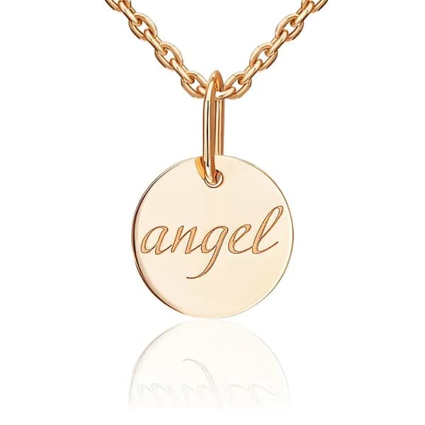 PLATINA Подвеска "Angel" из красного золота 585 пробы