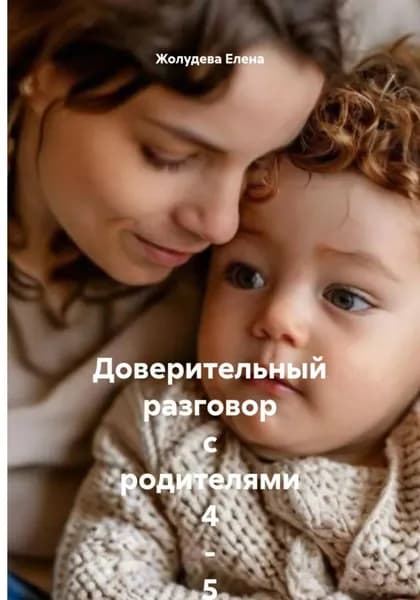 Доверительный разговор с родителями 4 - 5-леток. Записки на полях от детского невролога-психолога | Жолудева Елена | Электронная книга