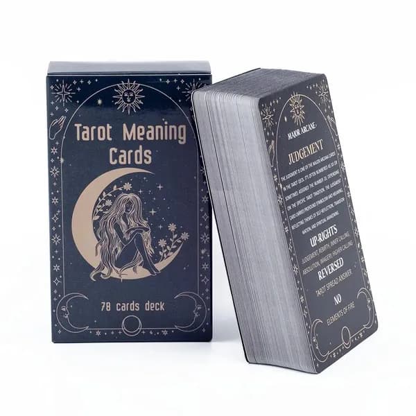 For Tarot meaning cards 78pcs Настольная карточная игра, Карточная игра для начинающих