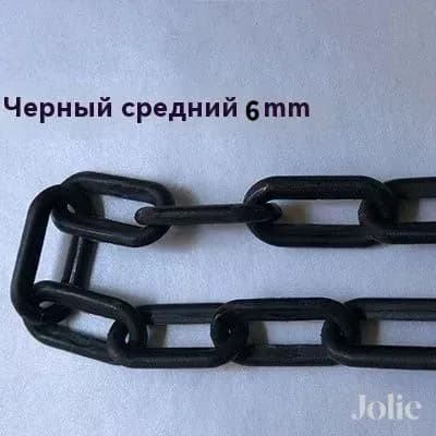 Пластиковая предохранительная цепь длиной 10 метров, используемая для столбов забора и конусов