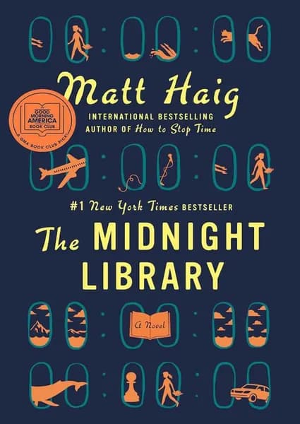 The Midnight Library Matt Haig Fantasy Life Choice Literary Fiction Paperback