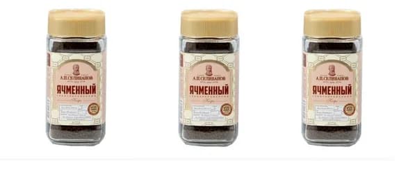А.П.Селиванов Ячменный напиток, гранула, 75г,3 шт