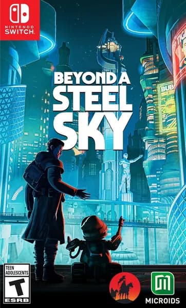 Игра Beyond a Steel Sky Switch Русская Версия Картридж на Nintendo Switch