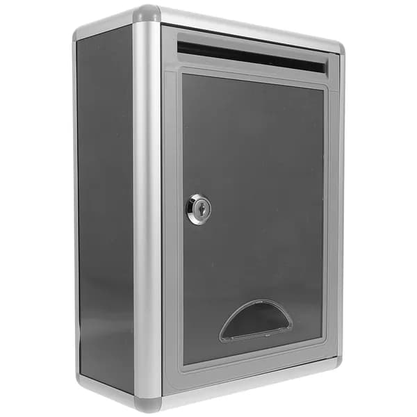 Почтовый ящик 106.11 мм x 205.41 мм, серый