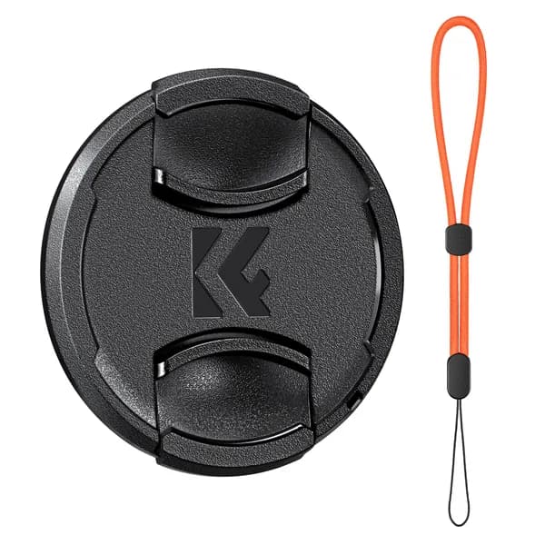 K&F Concept Крышка объектива с предохранительным тросом