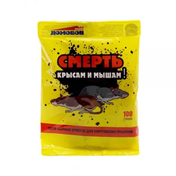 Домовой Прошка Тесто-сырные брикеты со вкусом сыра, 100гр