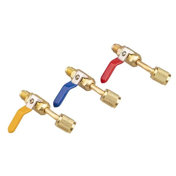 OZ-PLMO-Адаптер SAE HVAC 1/4 дюйма для заправочного шланга кондиционера T