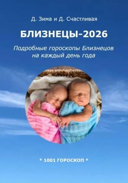 Близнецы-2026: Подробные гороскопы Близнецов на каждый день года | Зима Дмитрий | Электронная книга