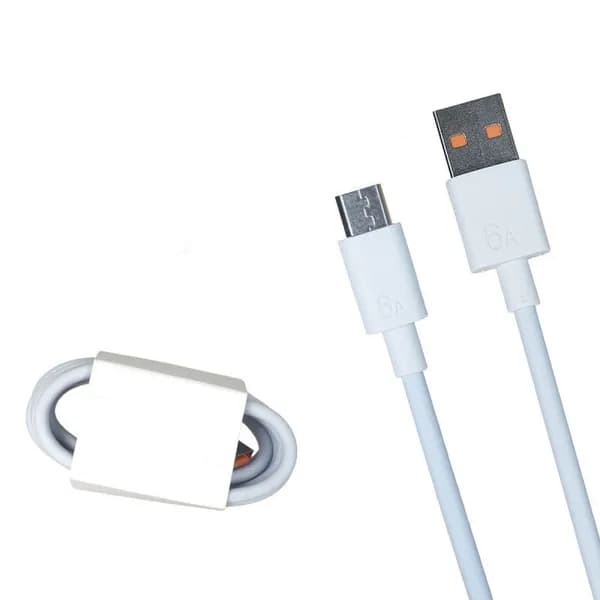 Кабель Usb MicroUSB 6A с поддержкой быстрой зарядки до 40W в надёжной оплётке 2 шт.