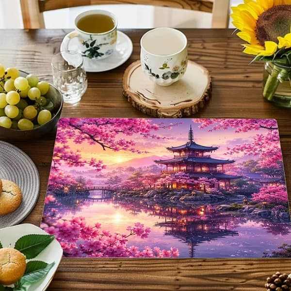 Салфетка сервировочная Искусственные материалы 32x42см, 1шт.