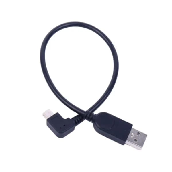 USB на Mini USB кабель - правый угол