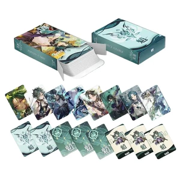 Anime Fans Card Collection, Двусторонняя упаковка Открыток для Семей, Друзей