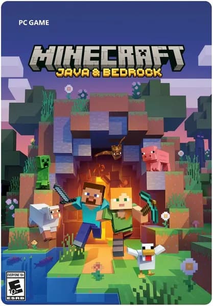 Игра Minecraft: Java & Bedrock Edition для PC(компьютер), Русская озвучка, электронный ключ
