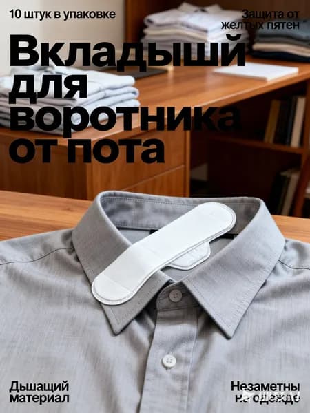 Вкладыши от пота, 10 шт.