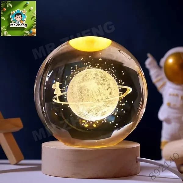 Снежный шар диаметр 8 см стекло 1 шт