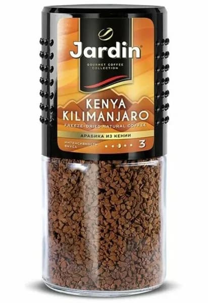 Jardin Кофе растворимый Kenya Kilimanjaro 95 гр. (стекло)
