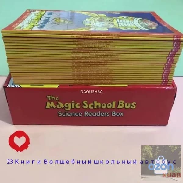 23 Книги Волшебный школьный автобус Детские комиксы на английском языке The Magic School Bus