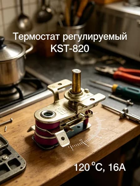 Терморегулятор, термостат Для радиаторного отопления, Для теплого пола, серый металлик