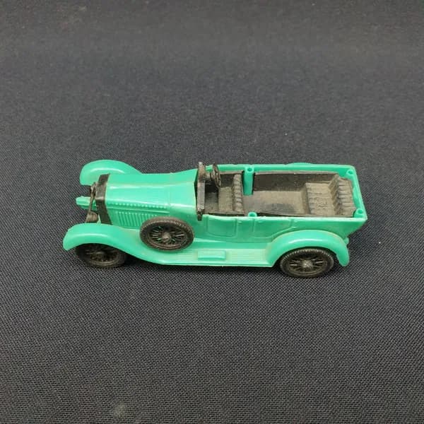 Машинка винтажная, СССР. Пластмассовая игрушка, ретро автомобиль Isotta Fraschini 1926