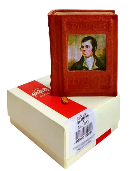 Роберт Бёрнс. Лирика (кожа, миниатюрное подарочное). 512 стр. 2013 г. | Бернс Роберт