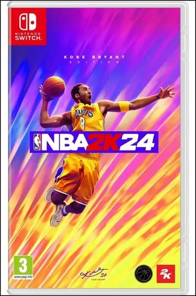 Игра NBA 2K24 Kobe Bryant Edition (Nintendo Switch, Английская версия)