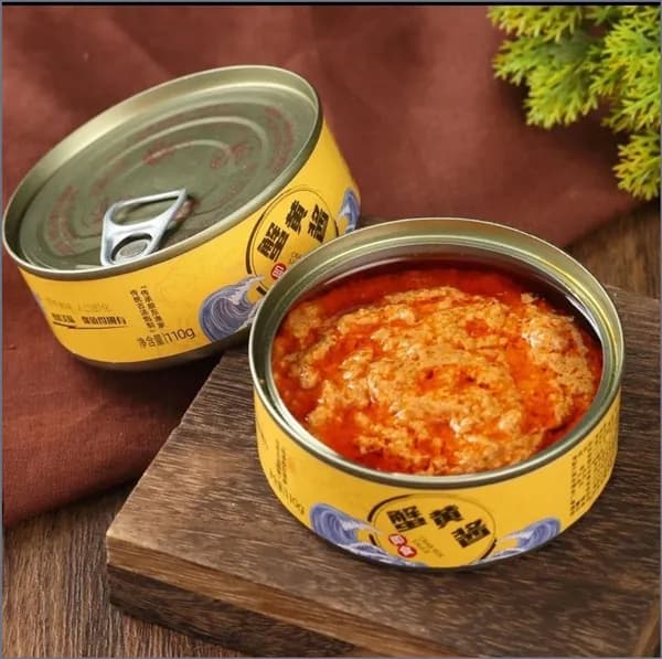 Китайский ресторан "Соус из крабовой икры для риса и лапши" 110г * 2 банки