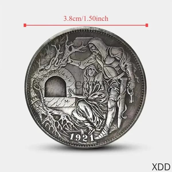 Ретроколлекция: средневековые рыцари, бродяжные монеты, Моргановский доллар 1921 года
