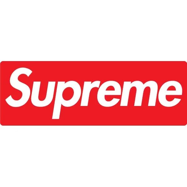 Наклейка Supreme 15х5 см
