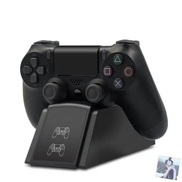 Зарядное устройство контроллера PS4 станция для 2-х геймпадов