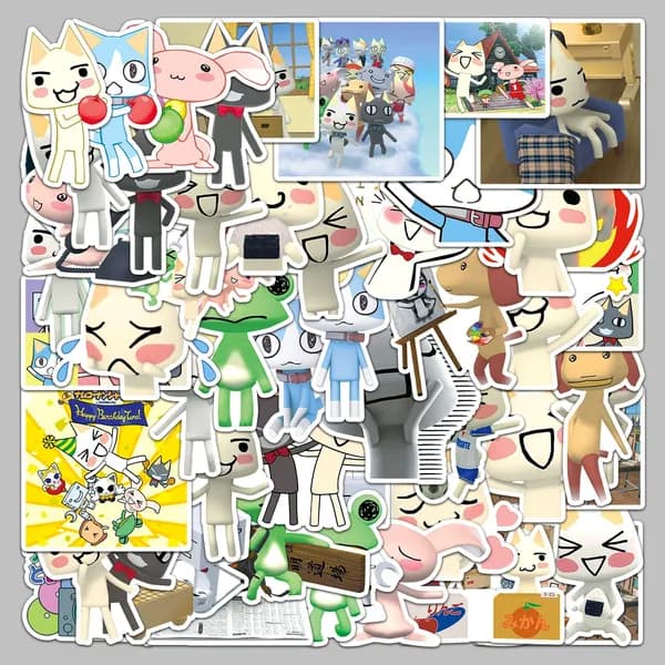 Наклейки, листов: 50