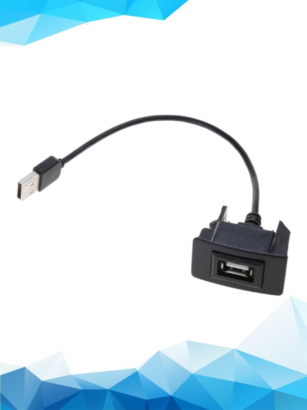 Квадратный USB-держатель для приборной панели