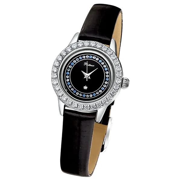 Женские серебряные часы Platinor Лоран с фианитами, арт. 96906.526