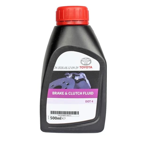 Тормозная жидкость DOT 4, Toyota 0882380111, 0,5 л