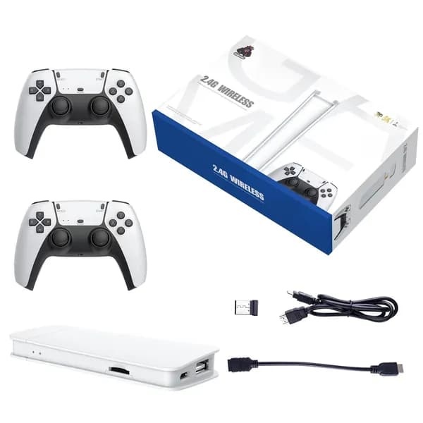 Игровая консоль с поддержкой 4K, Беспроводная игровая консоль, Для любителей ретро