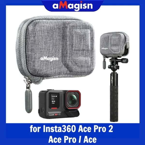 aMagisn Мини-защитная сумка для Insta360 Ace Pro 2 / Ace Pro / Ace , чехол для переноски ящик для хранения для аксессуаров Insta 360 AcePro 2