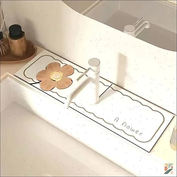 Коврик для раковины 38 см х 13 см, 1 шт