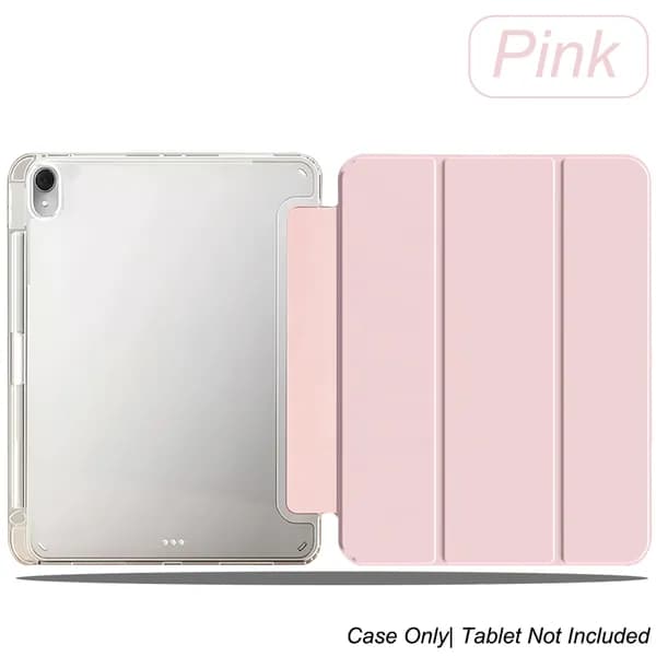 Защитный корпус для планшетов для iPad 10th/11th 2022/2025 Акриловая прозрачная задняя оболочка, мягкие края деликатная поверхность ощущения кожи, версия защиты все включено