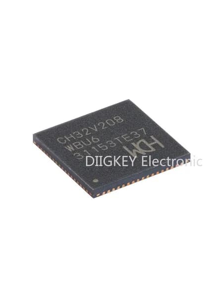 CH32V208WBU6 QFN-68 RISC-MCUМикросхема