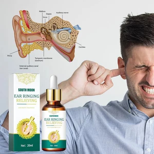 20 мл Tinnitus Relief Drops, медицинский продукт для лечения слабослышащих и симптомов тиннитуса