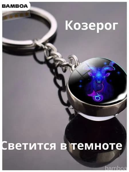 Светящийся Брелок для ключей, сумки, автомобиля