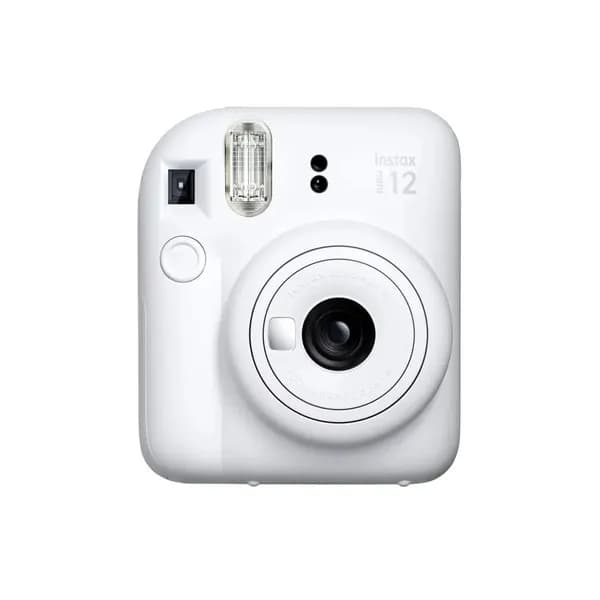 Фотоаппарат мгновенной печати снимков INSTAX MINI 12 CLAY WHITE - BUNDLE BOX