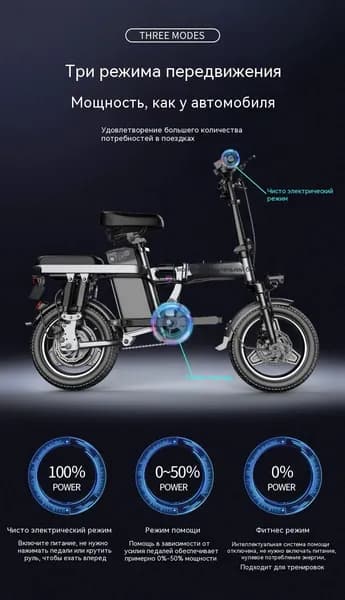 Электровелосипед, 400 Вт